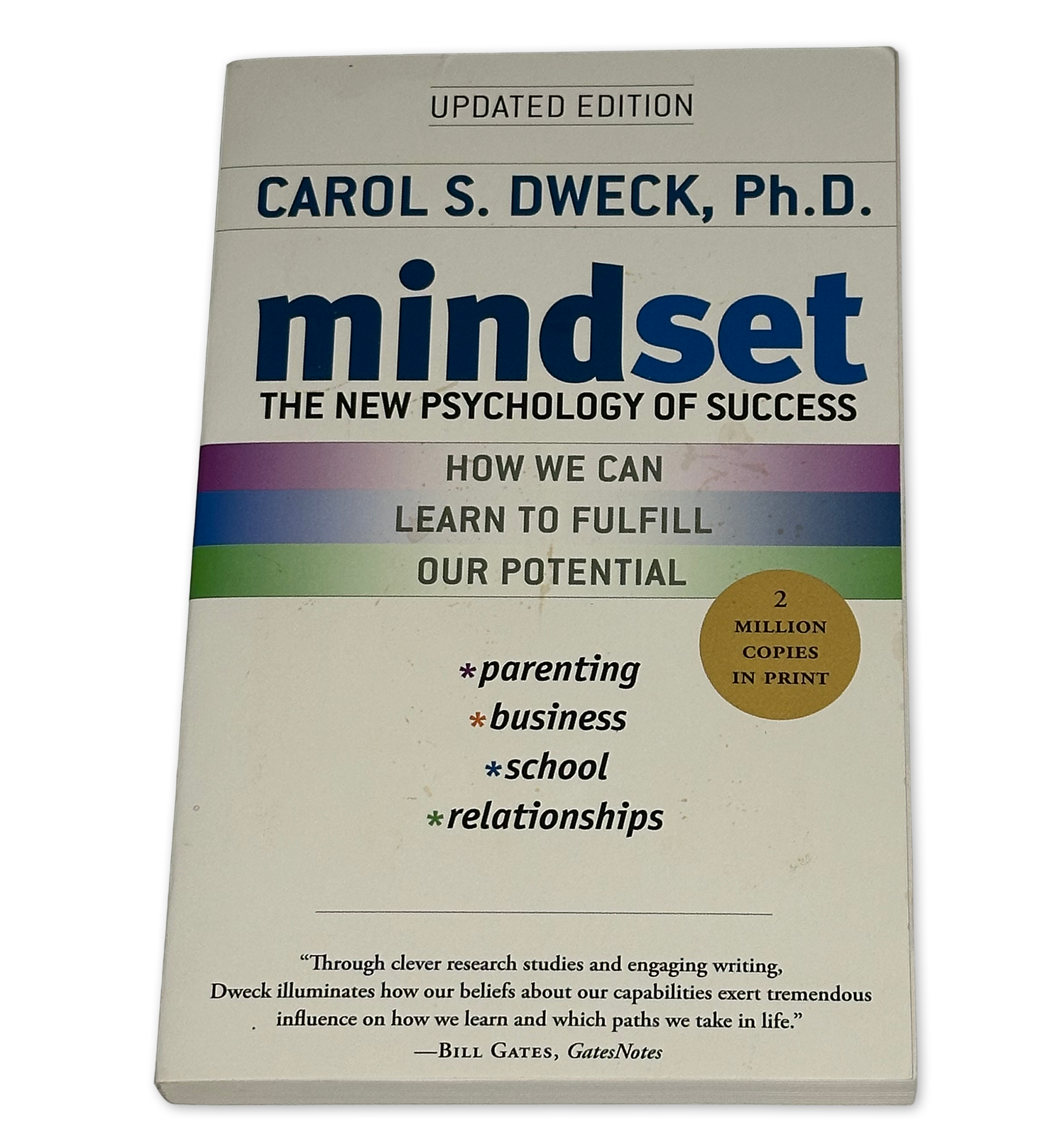 Mindset by Carol Dweck - Used Paperback