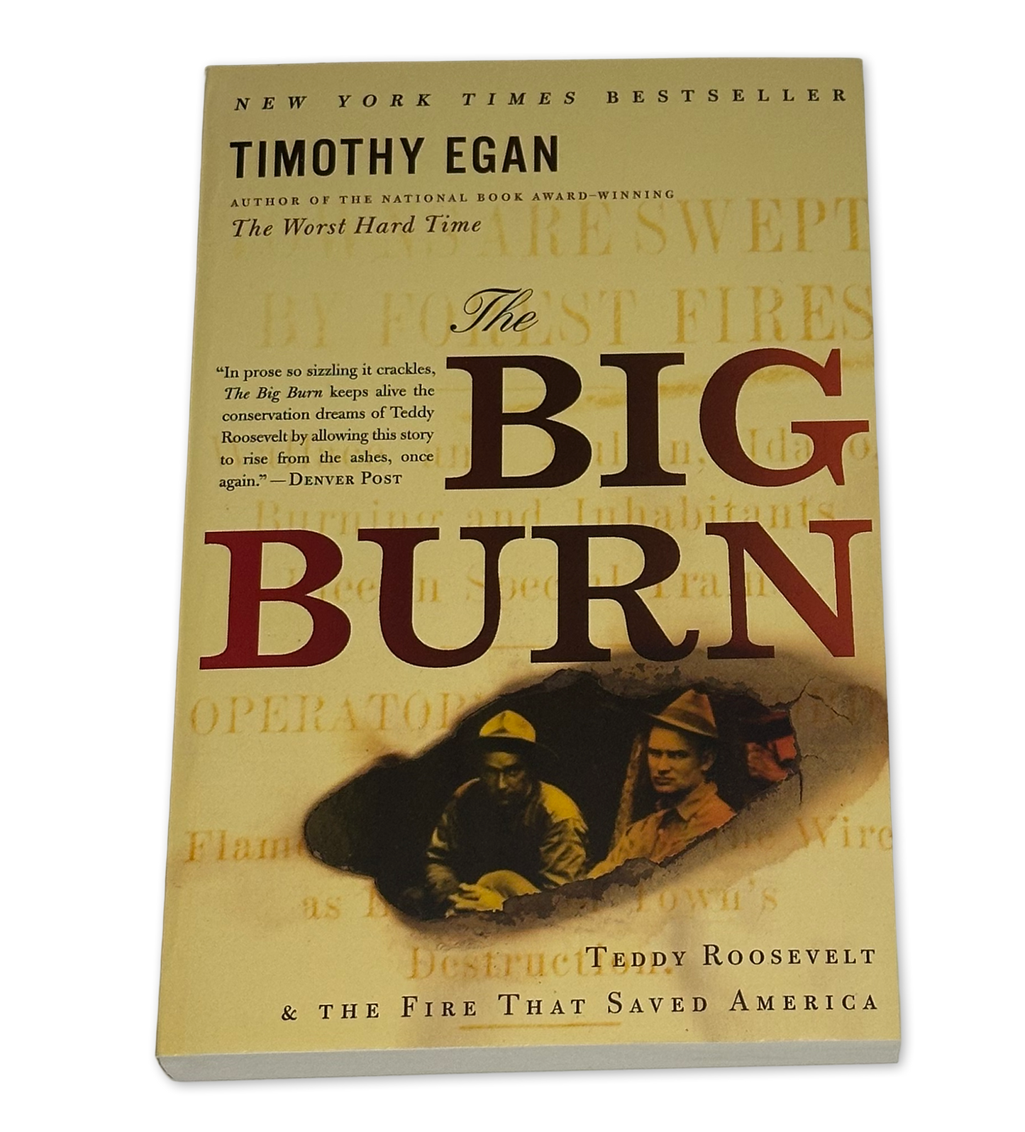 The Big Burn by Timothy Egan - Used Paperback