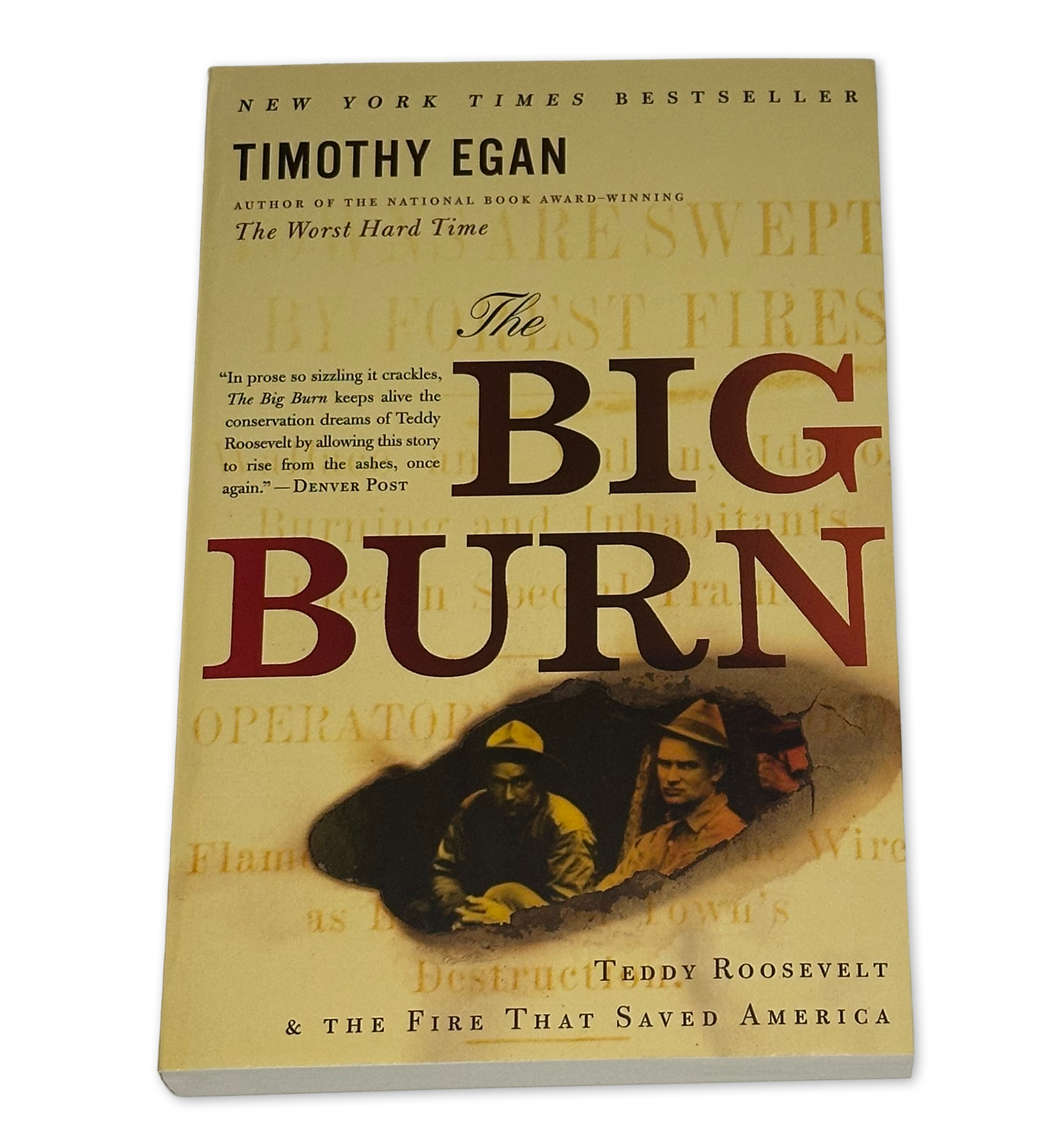 The Big Burn by Timothy Egan - Used Paperback