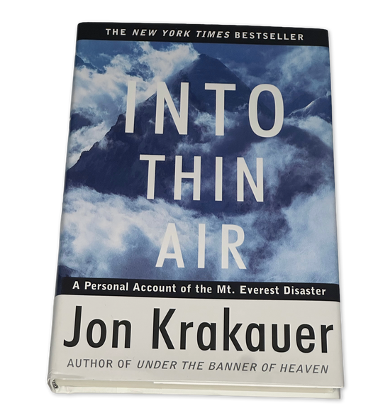 Into Thin Air by Jon Krakauer - Used Hardcover
